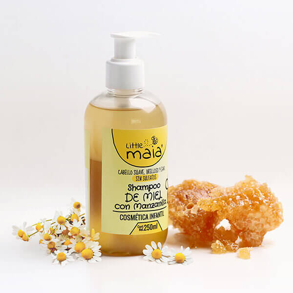 Shampoo de Miel y Manzanilla 250 ml. Gota&Flor